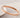 Bracciale Rigido Oro Rosa effetto Glitterato