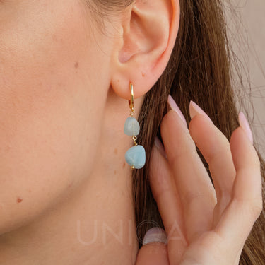 Aquamarine Earrings | 925 Sterling silver