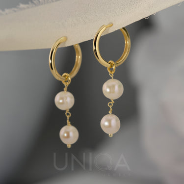 Pearl Drop Earrings | 925 Sterling silver