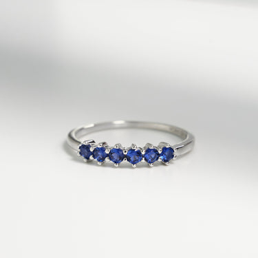 Ema Blue Ring | 925 Sterling silver