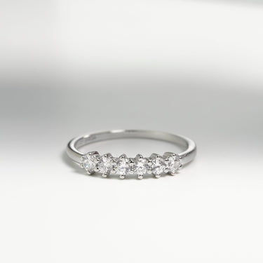 Ema White Ring | 925 Sterling silver