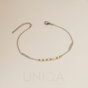 Pearl Anklet | Stainless steel