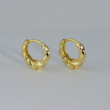 Spiral hoop Earrings | 925 Sterling silver