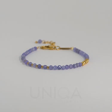 Bracciale con pietre Tanzanite | Argento 925