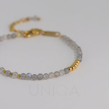 Bracciale con pietre Labradorite | Argento 925