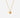 Manhattan Necklace | 18 kt gold plated steel