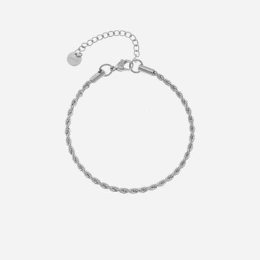 Rope 3mm Anklet | Stainless steel